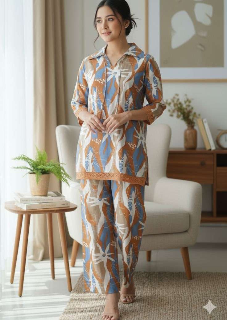 MODAL STYLISH CO ORD SET COLLECTION FOR GIRLS WHOLESALE FF