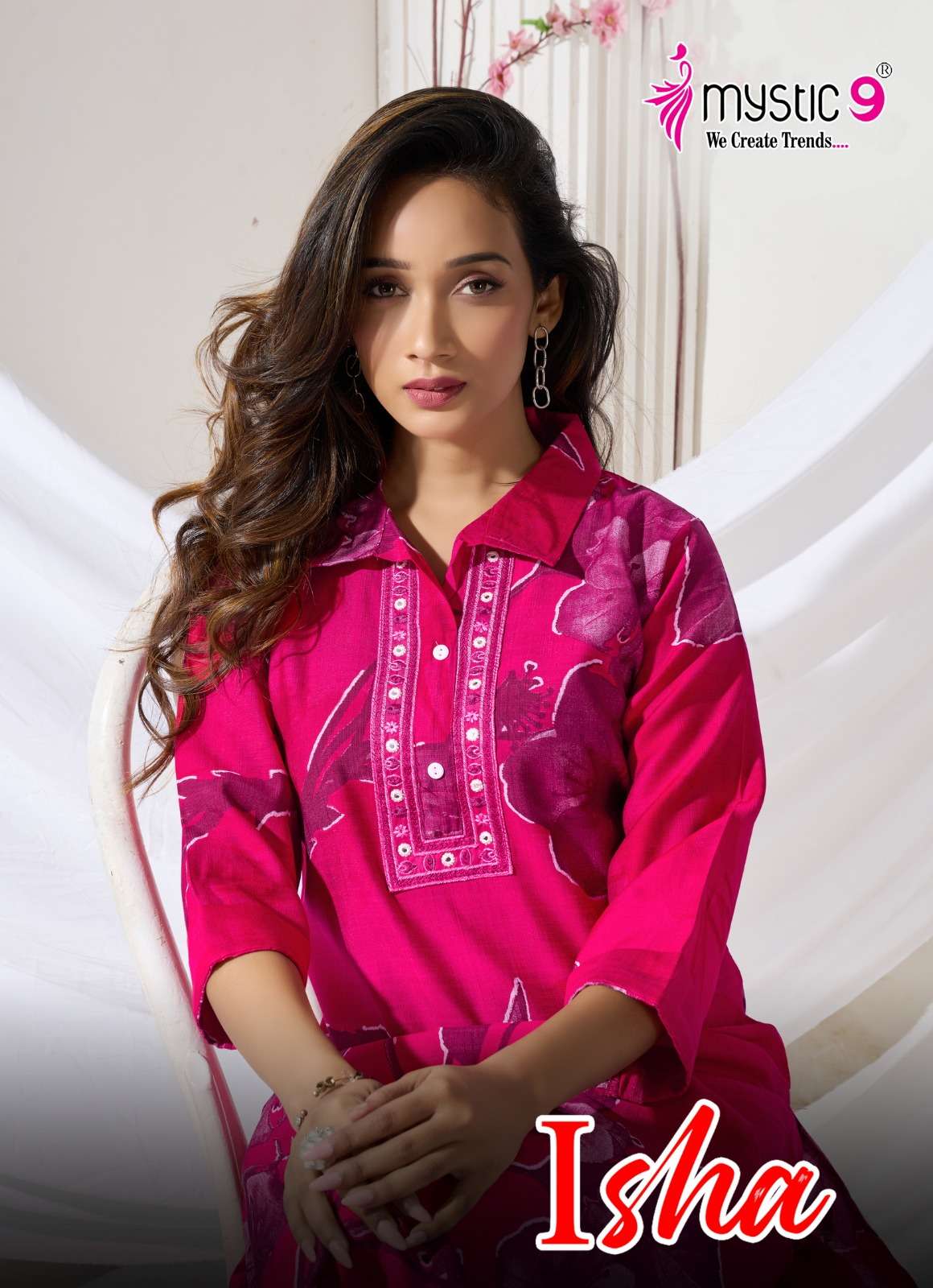 MYSTIC 9 ISHA VOL 4 BRAND WESTERN PRINTED CO ORD SET CATALOG...