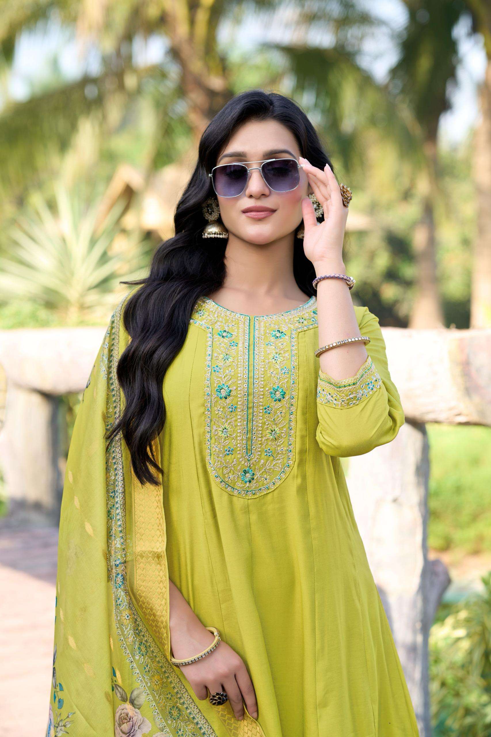 NEW LAUNCH FUNCTION DESIGNER RUND KURTI SUIT COLLECTION COMB...