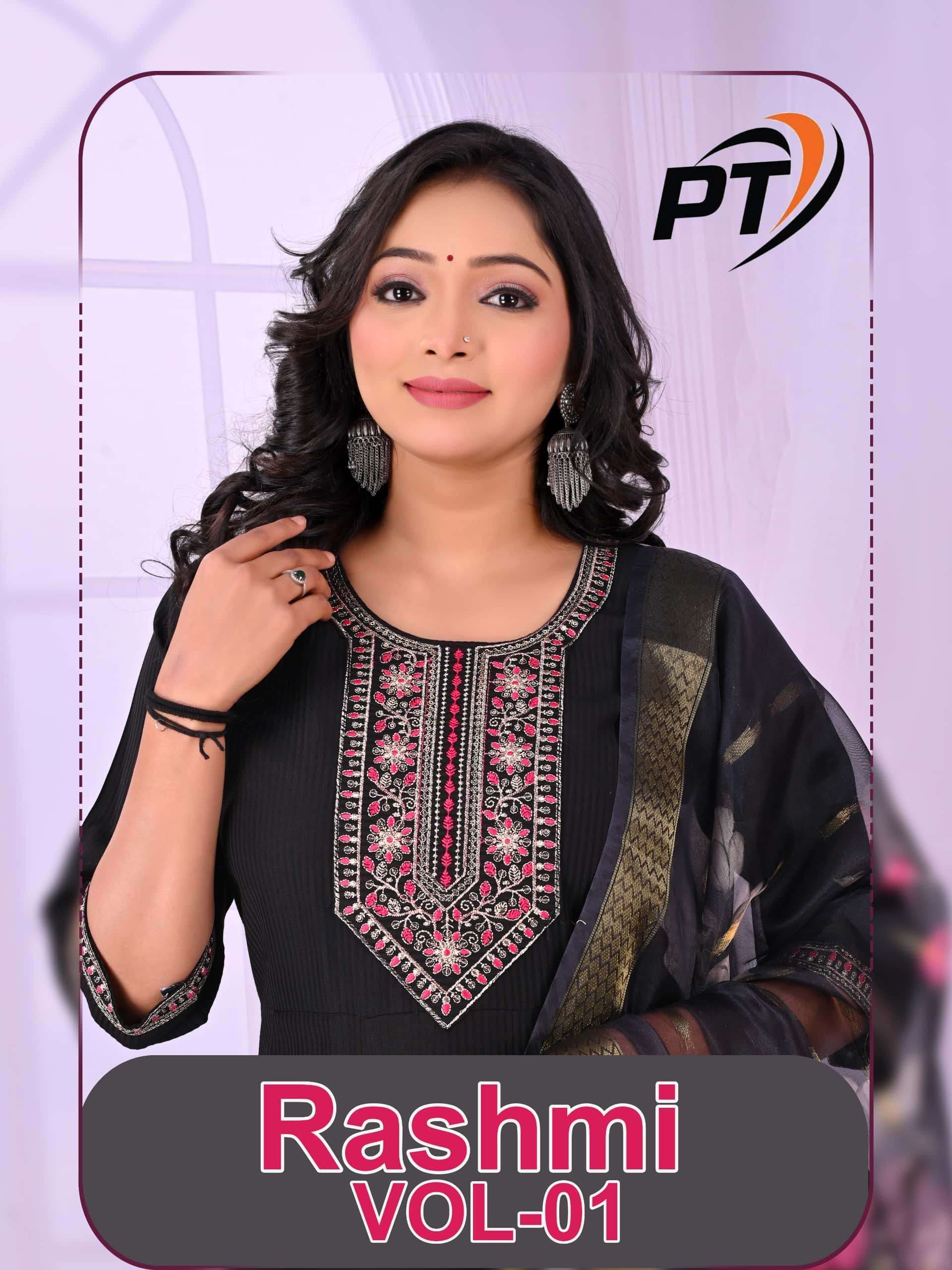 PADMAVATI RASHMI VOL 1 TRADITIONAL STITCH SUIT DIGITAL DUPAT...