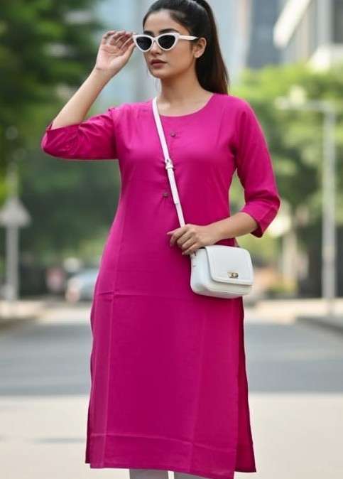 PC HANSIKA VOL 1 STRAIGHT KURTI PERFECT OFFICE DAILY CLOTH W...