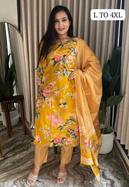 REGULAR FEMALE OUTFIT JAIPURI COTTON PRINT SALWAR SUIT BUY E...