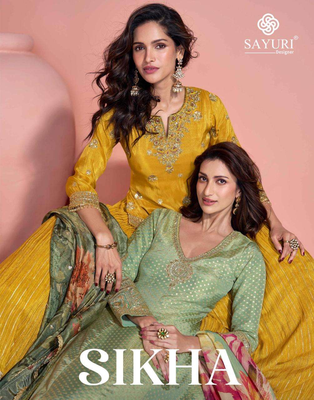 Sayuri Designer Sikha Jacquard Design function Special Desig...
