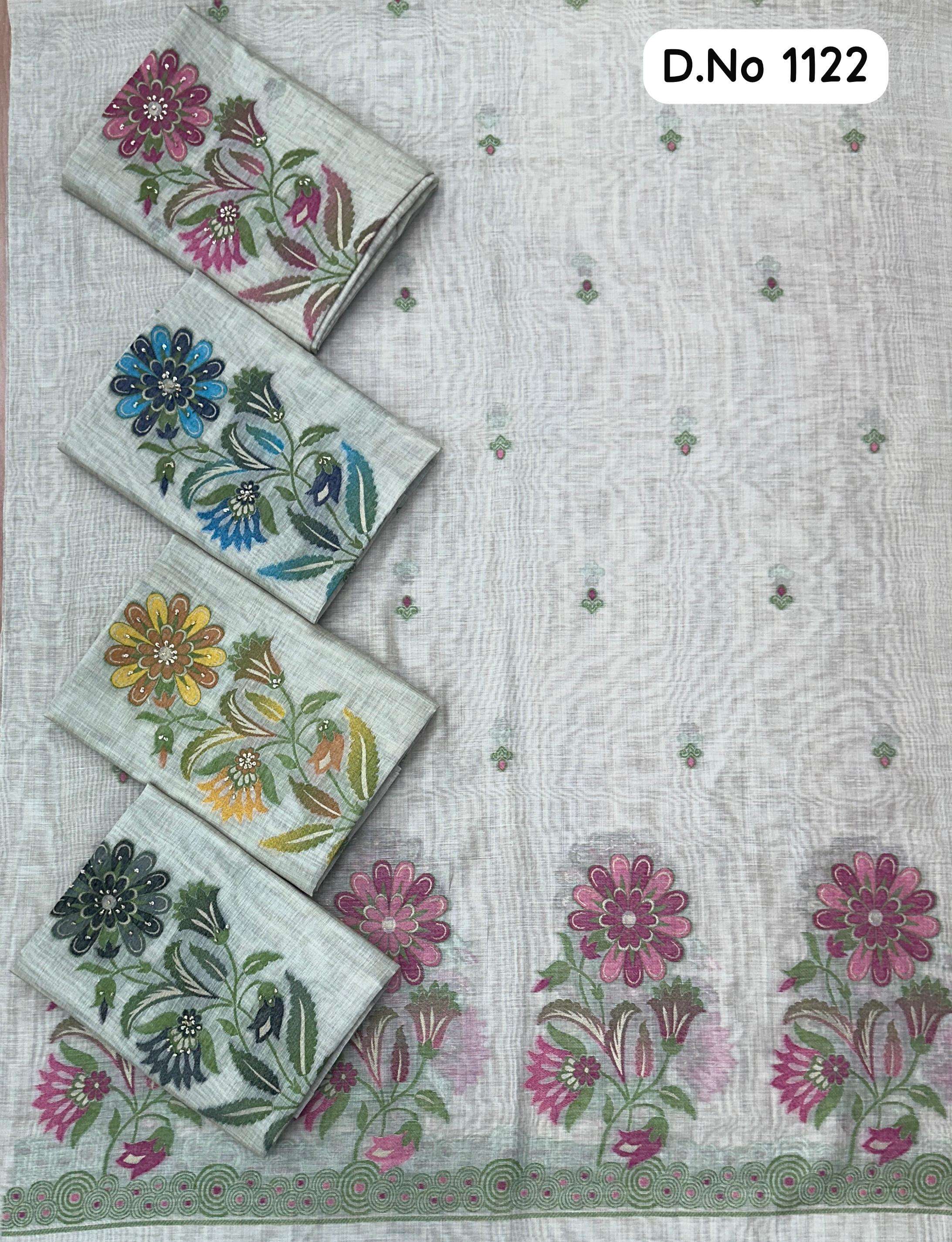 SHIVAAY JAMDANI EXCLUSIVE QUALITY DESIGNER LADIES SUIT FOR M...