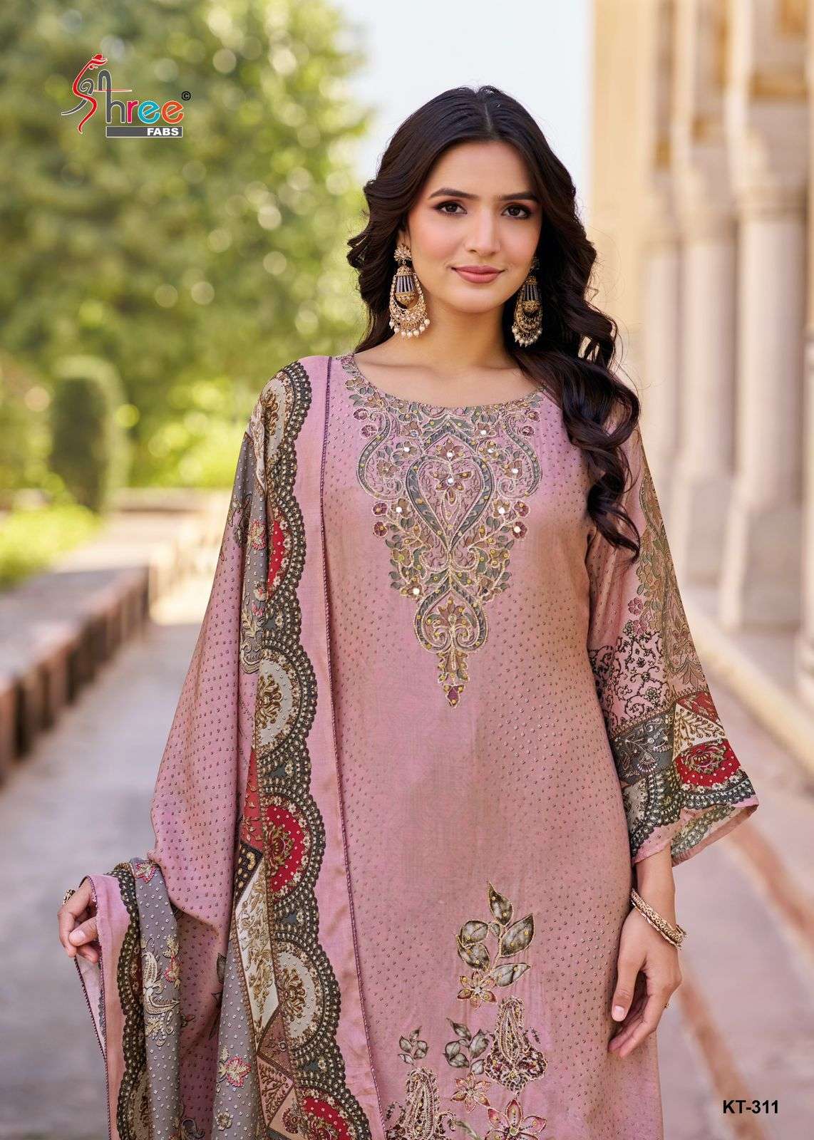 SHREE FABS KT 311 MUSLIN DIGITAL PRINT MATERIAL SALWAR SUIT ...