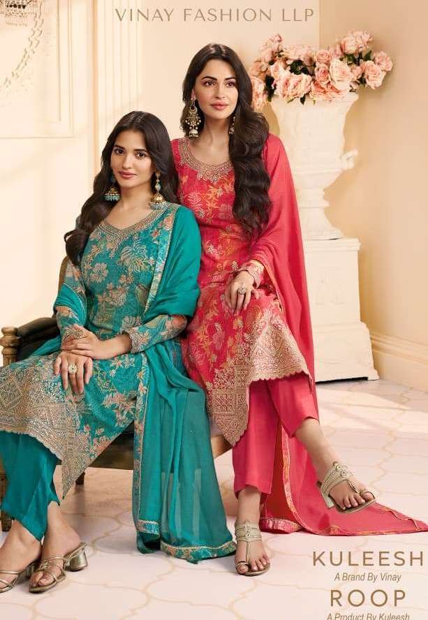 VINAY FASHION ROOP EXCLUSIVE DESIGNER SALWAR SUIT AT FESTIVA...