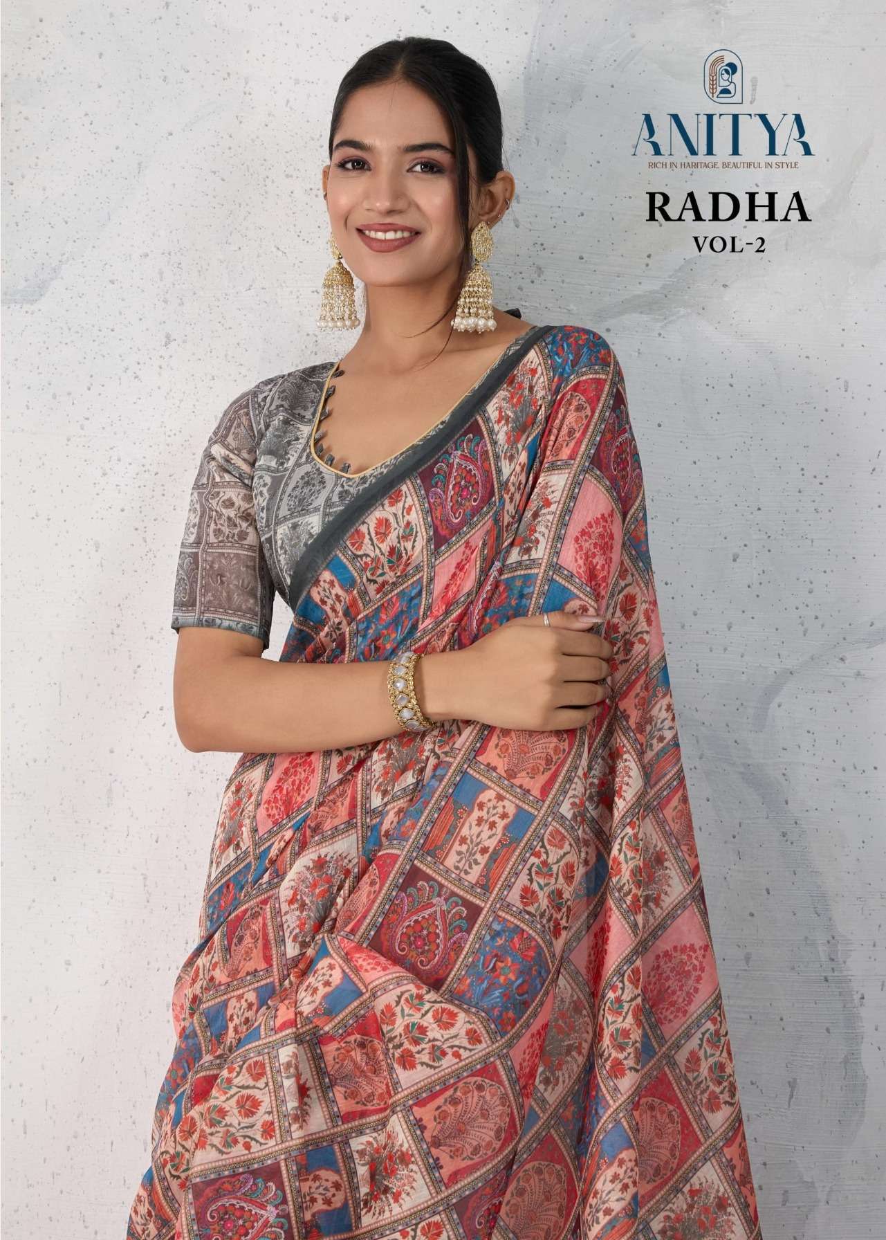 Anitya Radha Vol 2 Elegance Draped in Tradition Collection P...