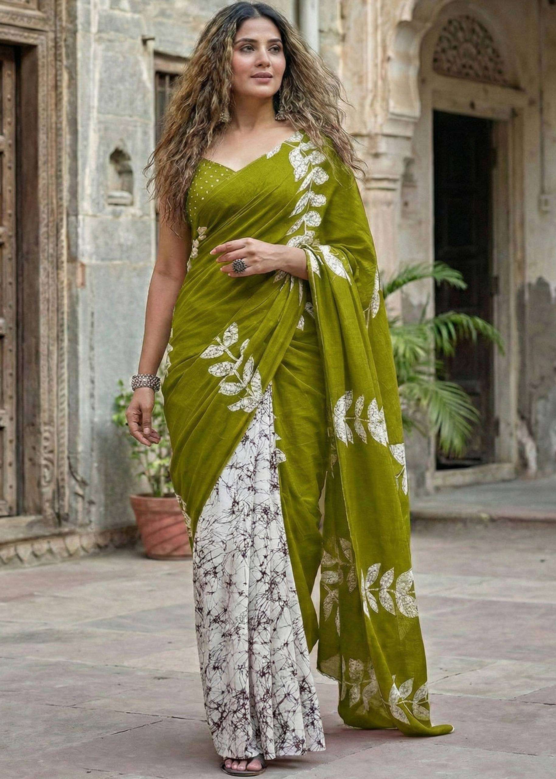 bagru print mul mul Soft cotton sarees with amazing prints a...