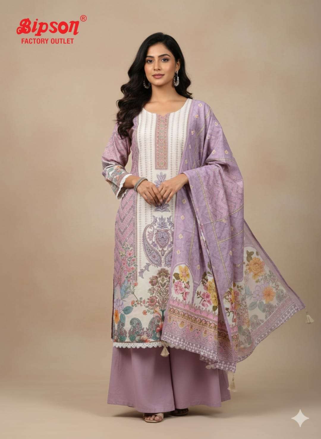 BIPSON COTTON MATERIAL DIGITAL PRINT SALWAR SUIT COLLECTION