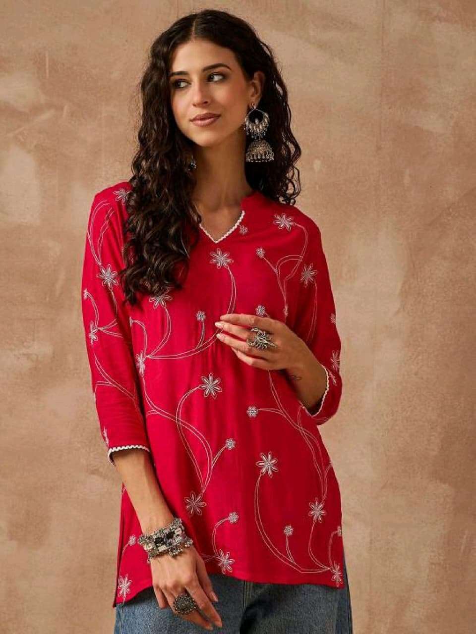 BOUTIQUE WESTERN SHORT TOP TO JEANS WEAR DAILY GIRLS SHOP FF
