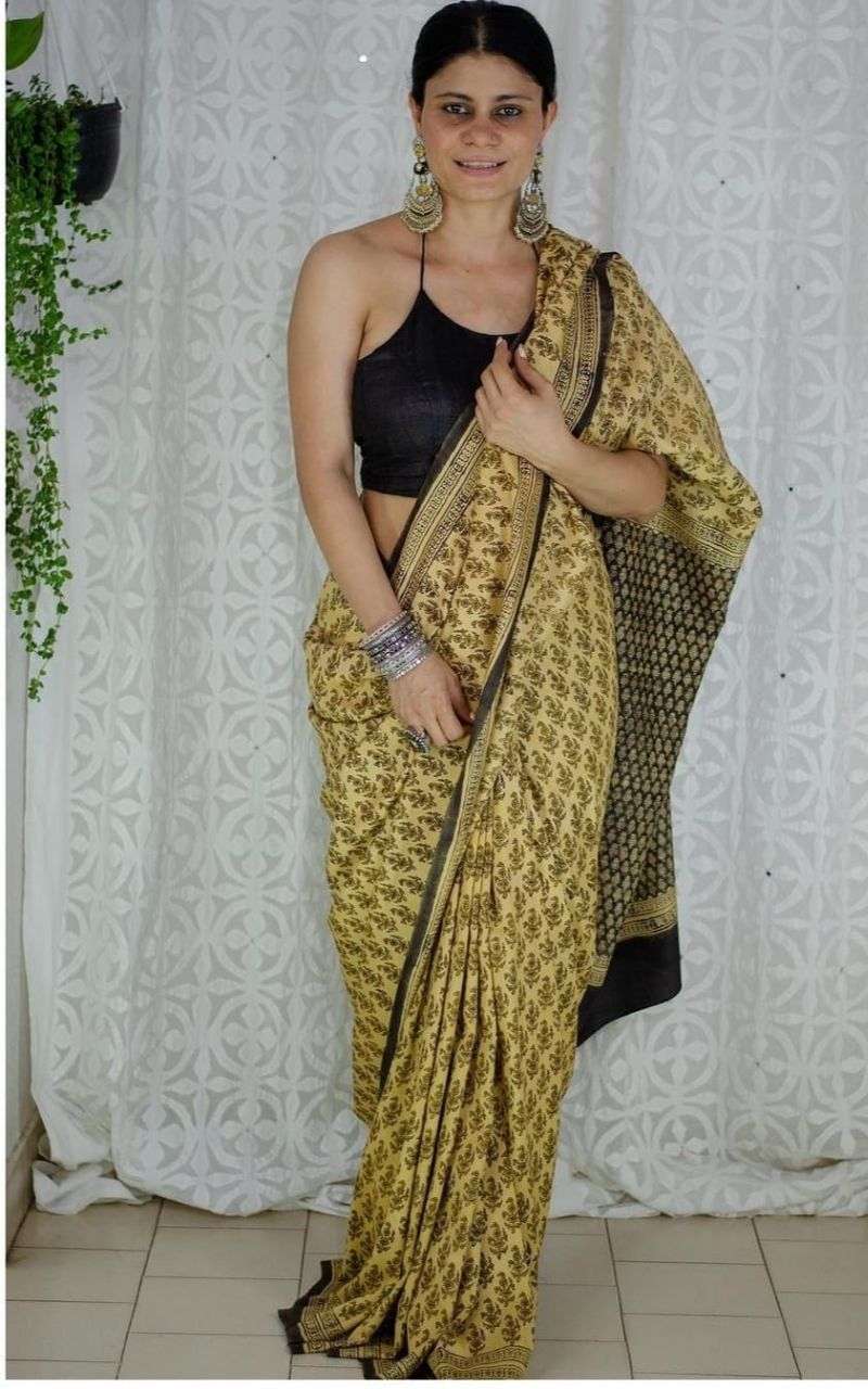  chanderi cotton fabric elegance and redefined Digital print...