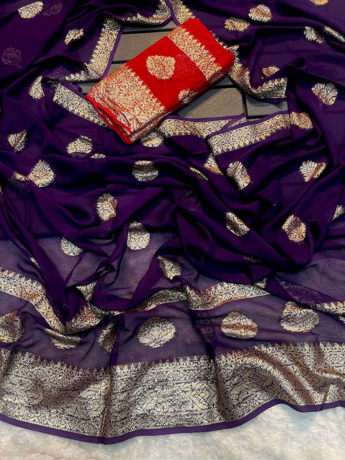 DN ANU Viscose Georgette draping dreams with elegance exquis...