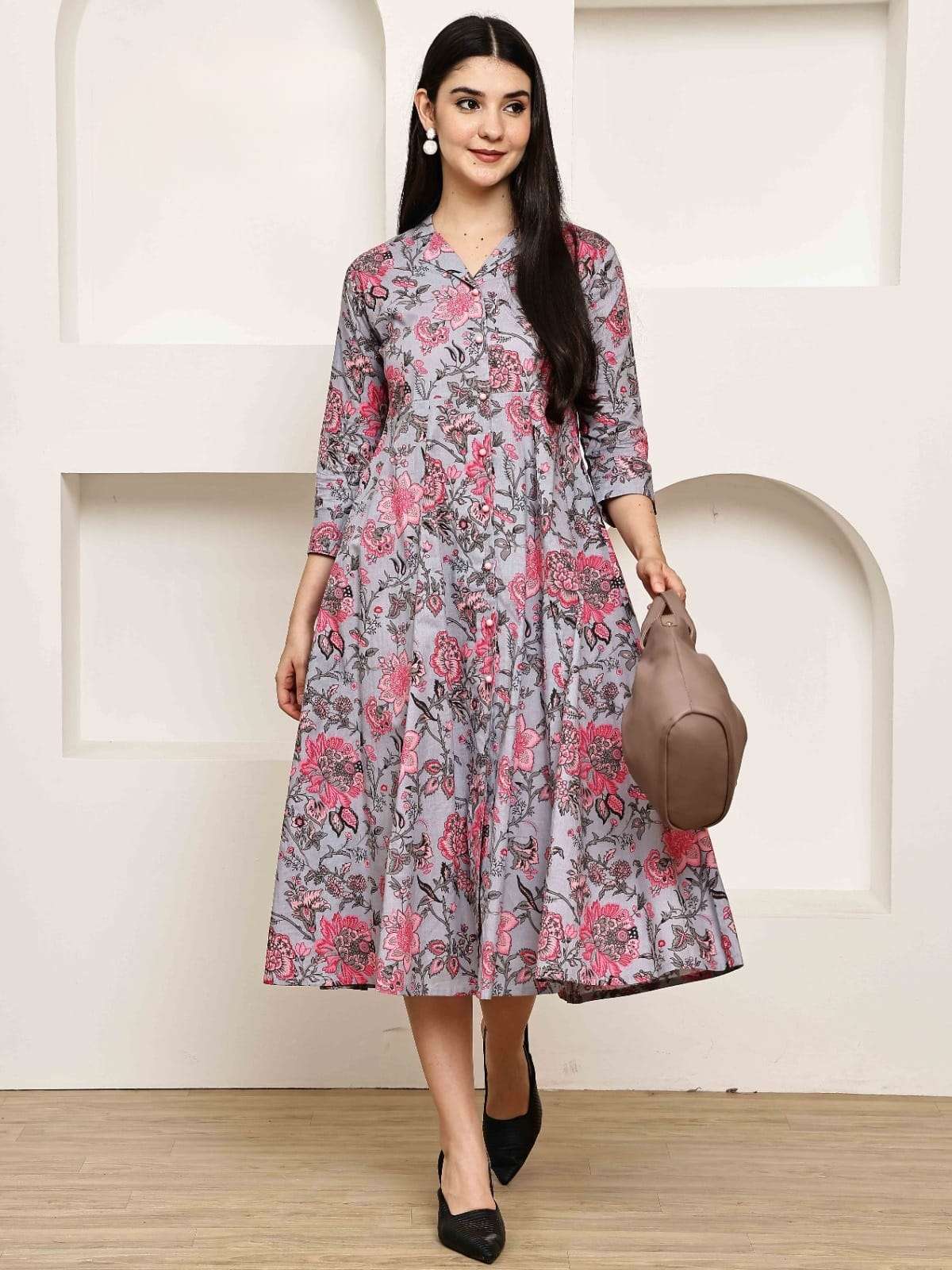 GOWN DRESS VOL 2 PURE COTTON FROCK FOR GIRL TREND COLLECTION...