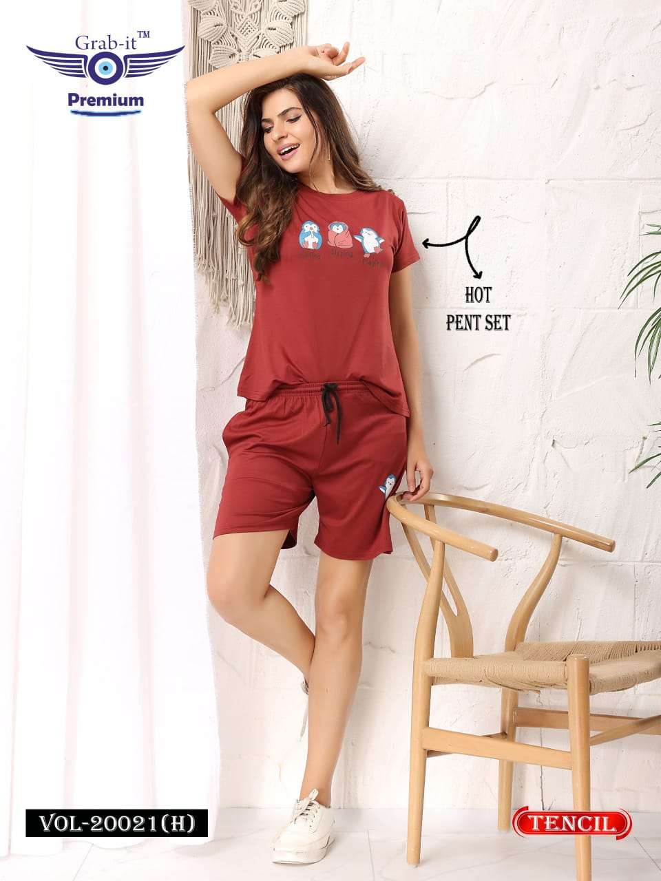 GRAB IT PREMIUM VOL 20021 SUMMER NIGHT WEAR GIRLS TSHIRT TEN...
