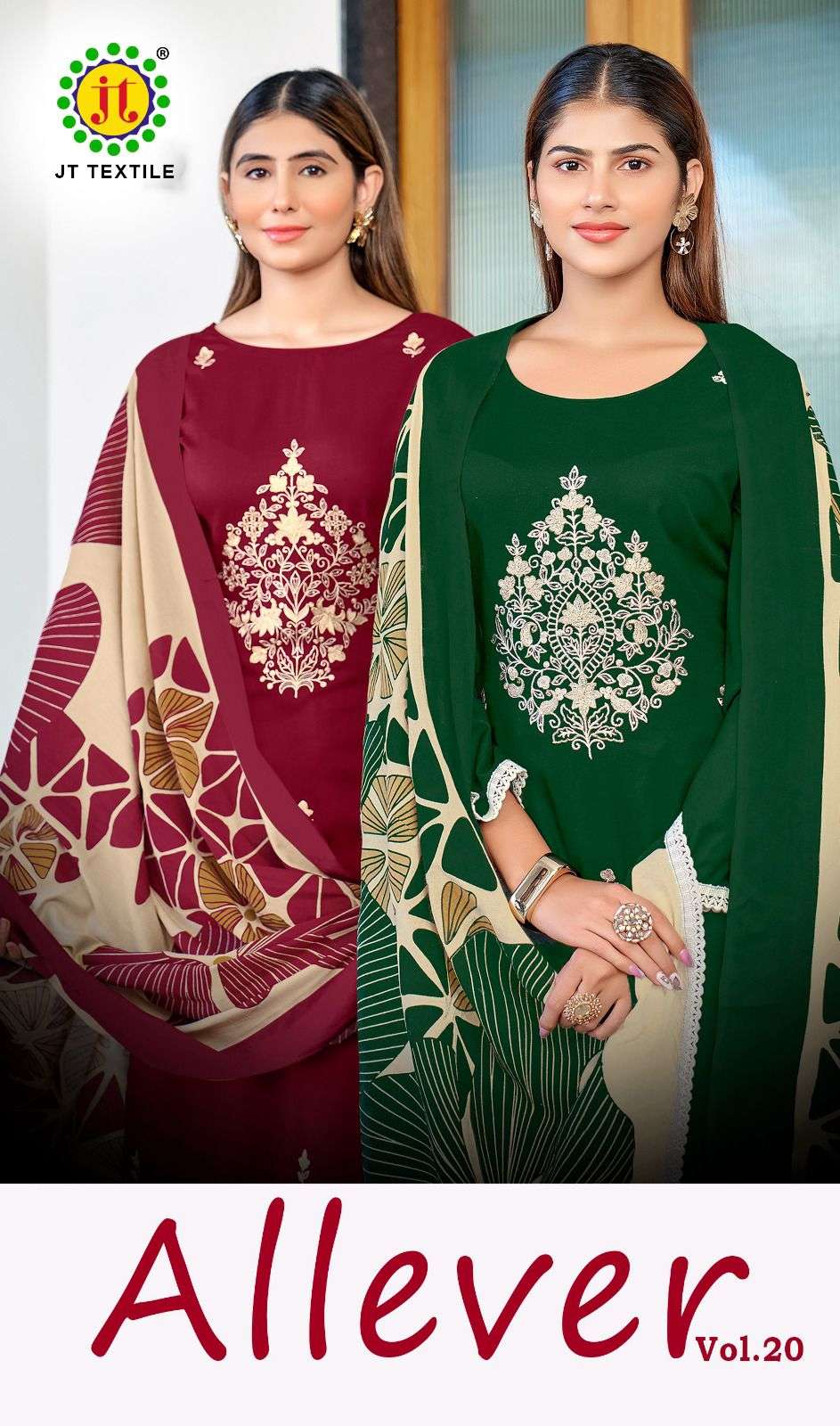 JAMATMAL ALLEVER 20 RAYON SEQUENCE WORK SALWAR SUIT TRADITIO...