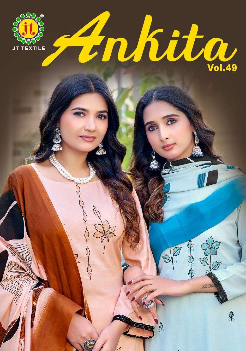JAMATMAL ANKITA VOL 49 RAYON PRINTED DRESS MATERIAL SET LOW ...