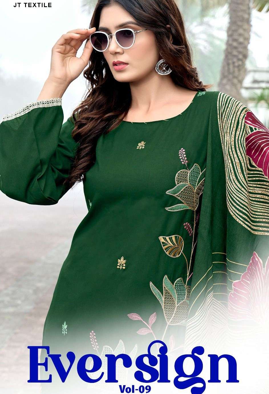 JAMATMAL EVERSIGN VOL 9 SUMMER BEST RAYON FABRIC PRINTED SAL...