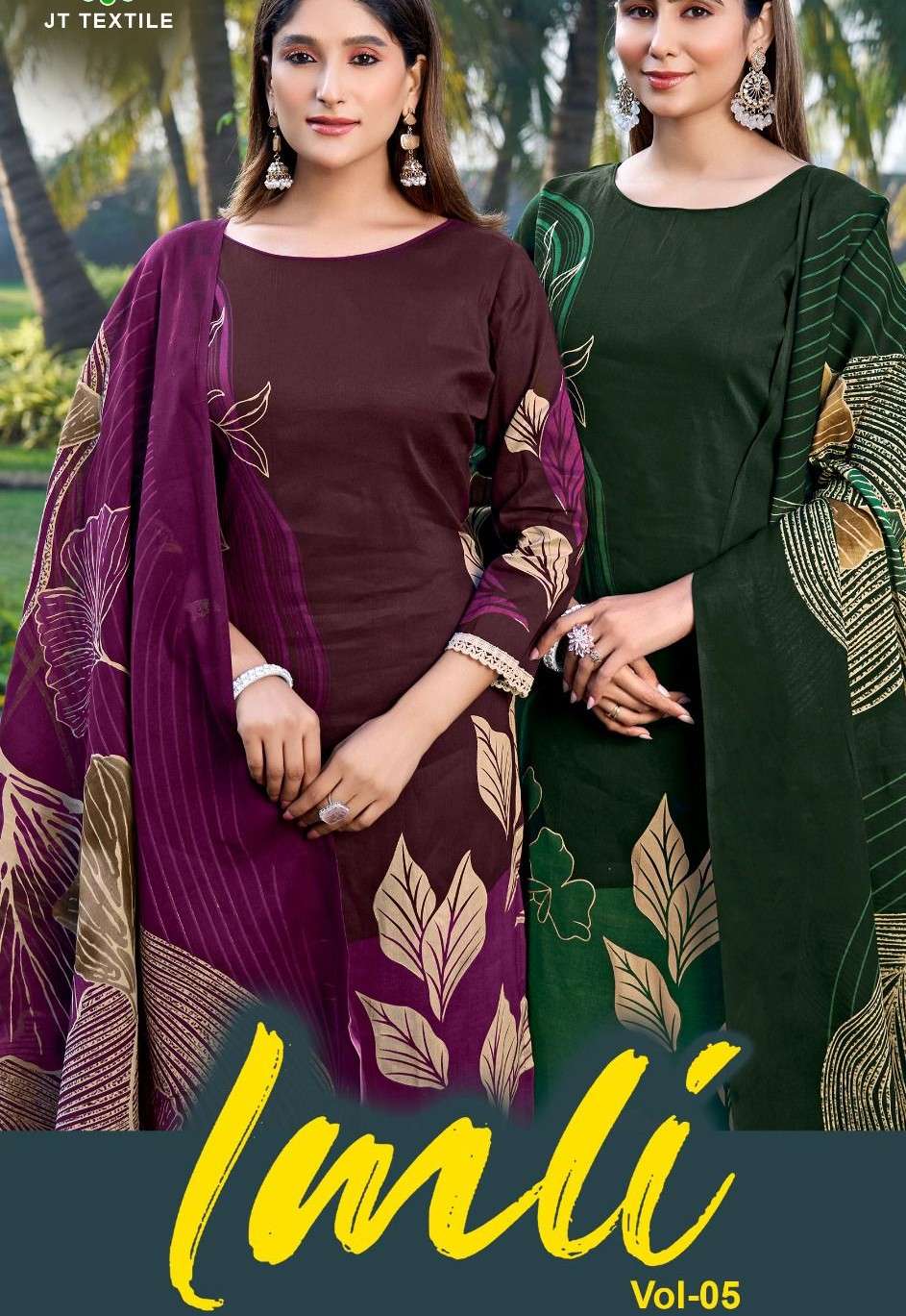 JAMATMAL LMLI VOL 5 NEW LAUNCH RAYON QUALITY PRINT SUIT TRAD...