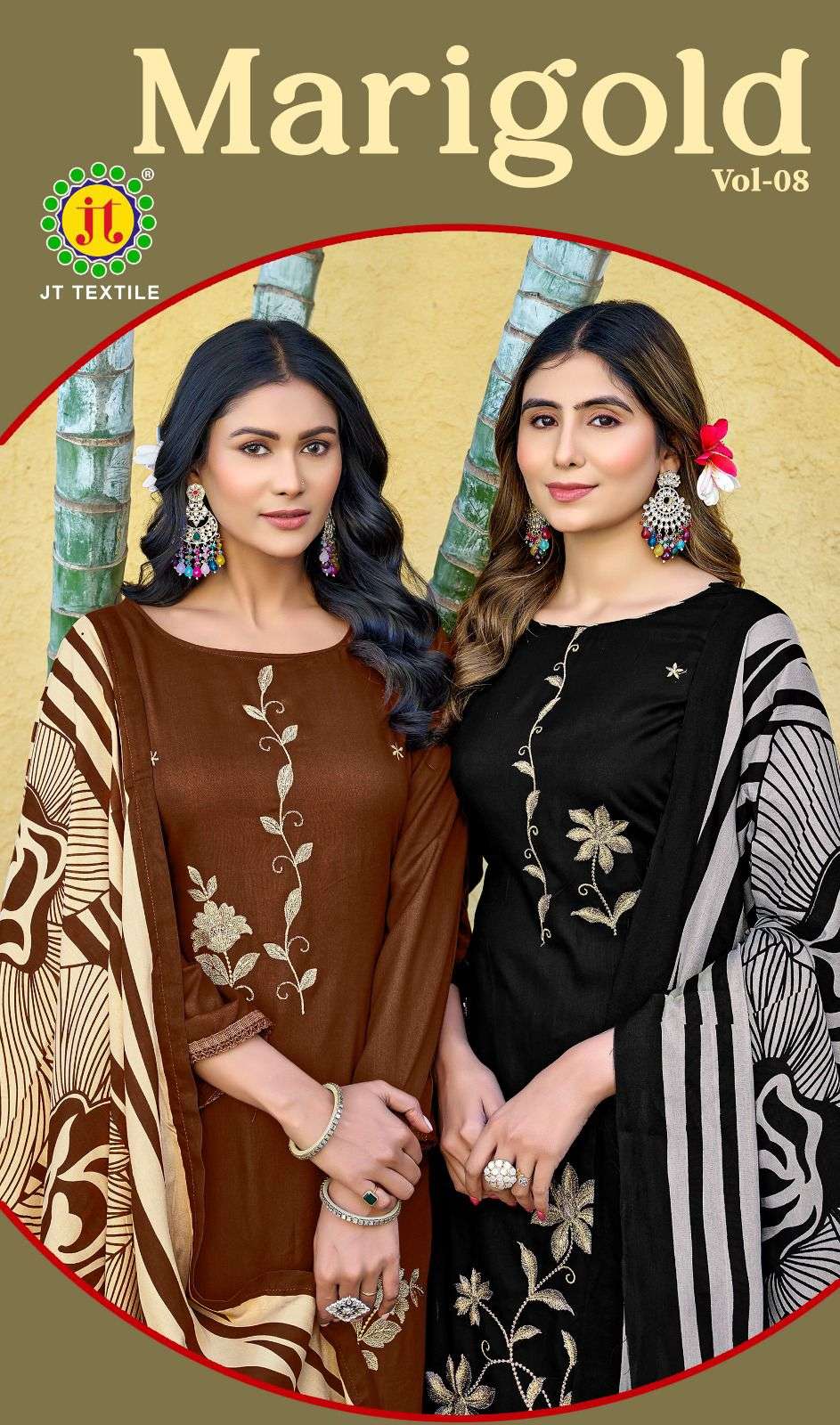 JAMATMAL MARIGOLD VOL 8 PREMIUM RAYON DESIGNER KAMEEZ SUIT R...