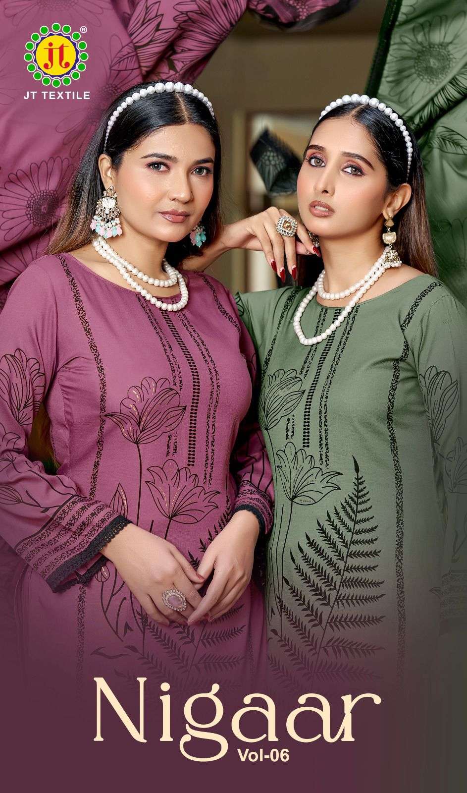 JAMATMAL NIGAAR VOL 6 RAYON GOLD PRINT SALWAR KAMEEZ SUMMER ...