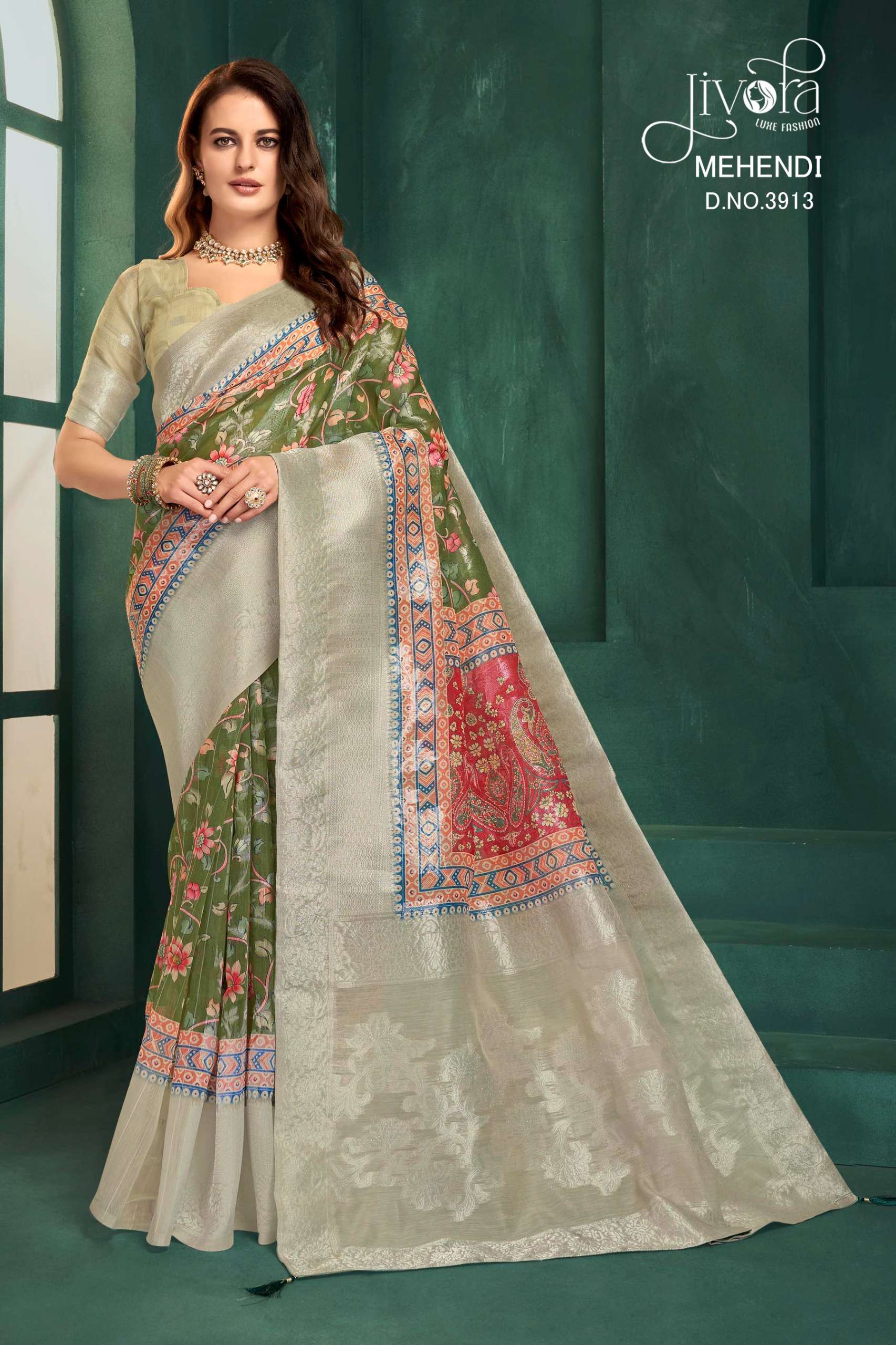 Jivora Mehendi 3901 To 3919 Draping dreams with elegance exq...