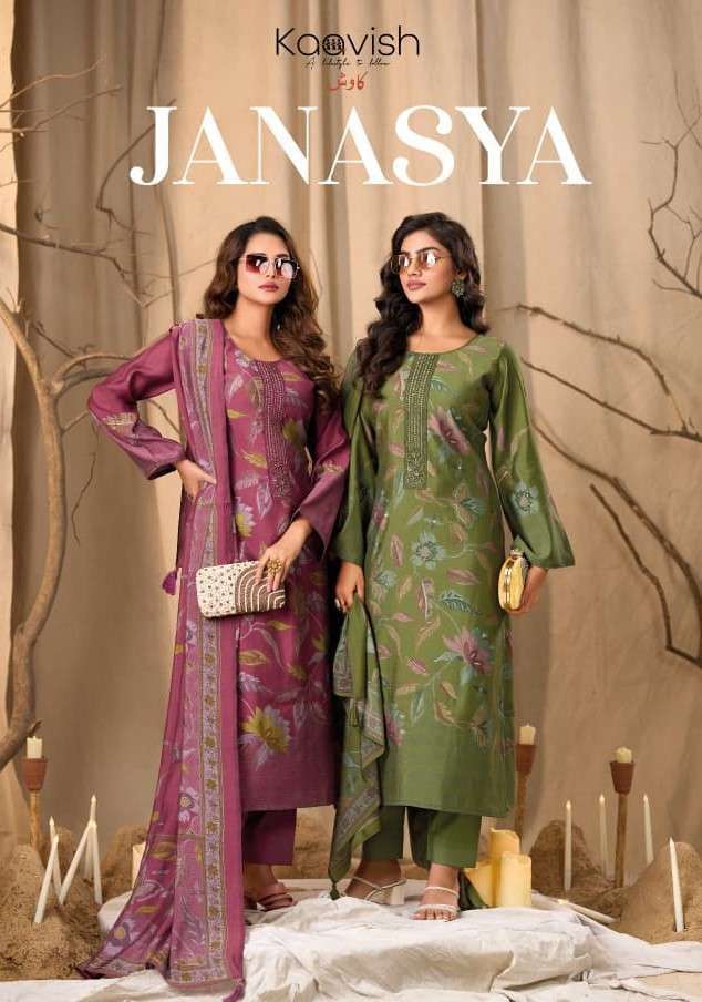 KAAVISH JANASYA PURE MODAL SILK DIGITAL FOIL PRINT SALWAR KA...