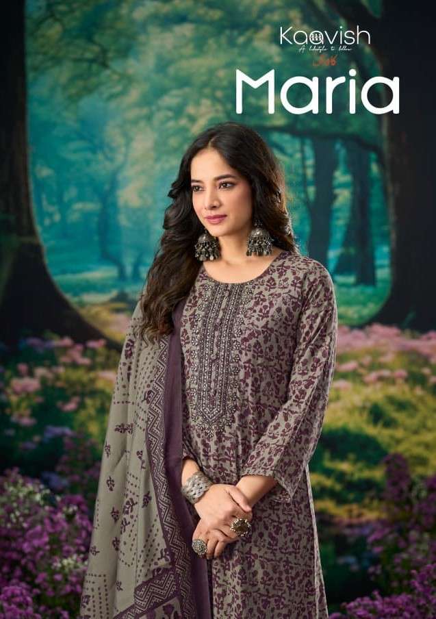 KAAVISH MARIA PURE SILK DIGITAL PRINT CLASSIC SALWAR SUIT FA...