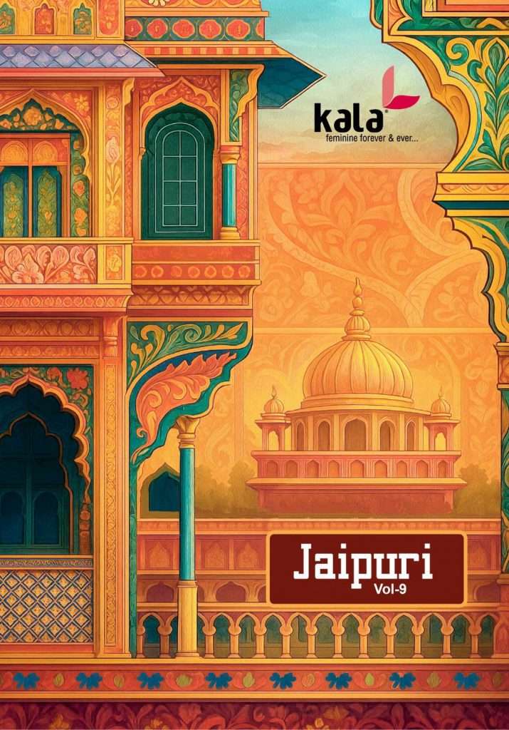 KALA JAIPURI VOL 9 PURE PREMIUM COTTON PAKISTANI SUIT MATERI...