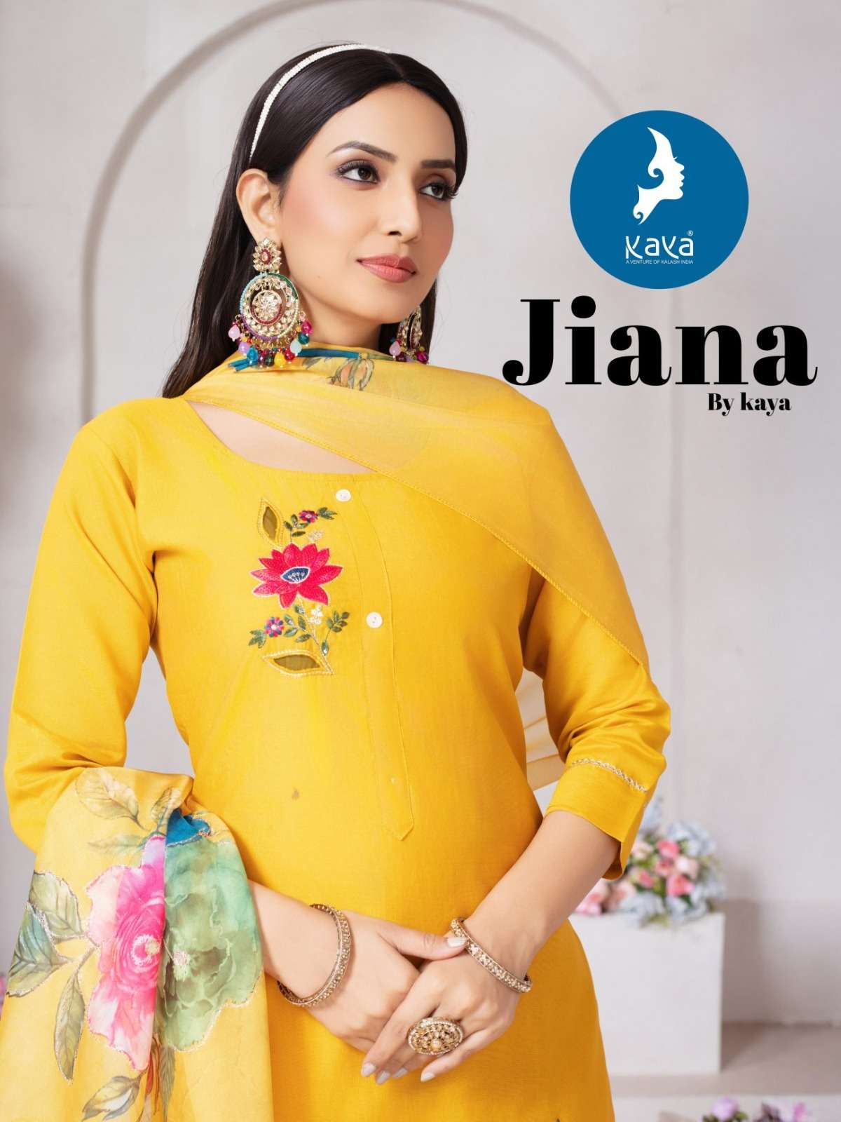 KAYA JIANA ROMAN QUALITY SALWAR SUIT FOR YOUNG FASHION RESEL...