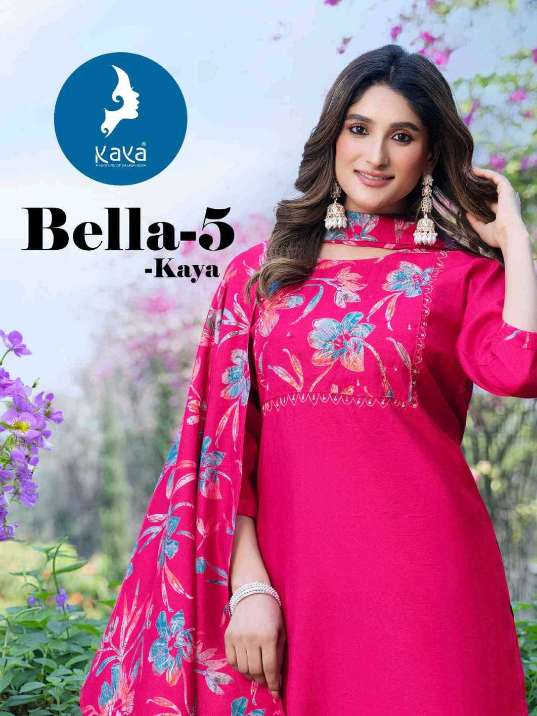 KAYA KURTIS BELLA VOL 5 NEW PATTERN SALWAR SUIT FOR DAILY WE...
