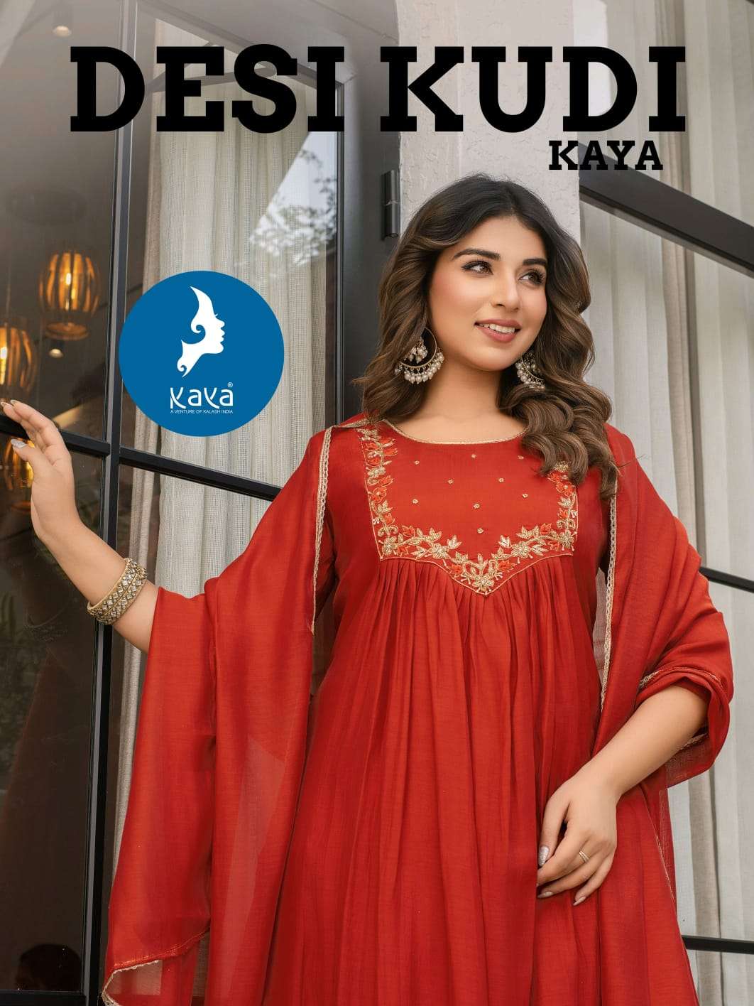 KAYA KURTIS DESI KUDI VIRAL TRADITIONAL LOOK KURTI SUIT WHOL...