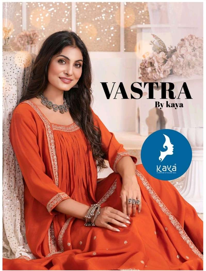KAYA KURTIS VASTRA NECK NEW STYLE SUIT FOR PARTY WEAR RESELL...