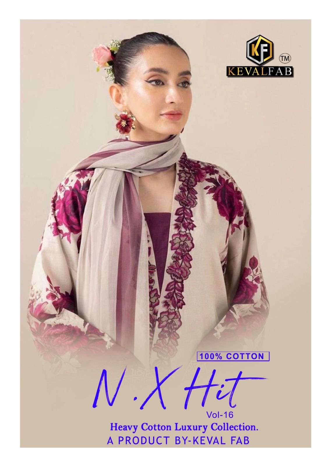 KEVAL FAB NX HIT VOL 16 EXCLUSIVE LUXURY DESIGNER PAKISTANI ...