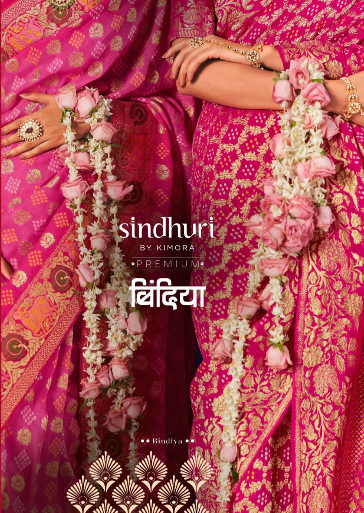 KIMORA SINDHURI PREMIUM BINDIYA 481 TO 491 GEORGETTE FABRIC ...