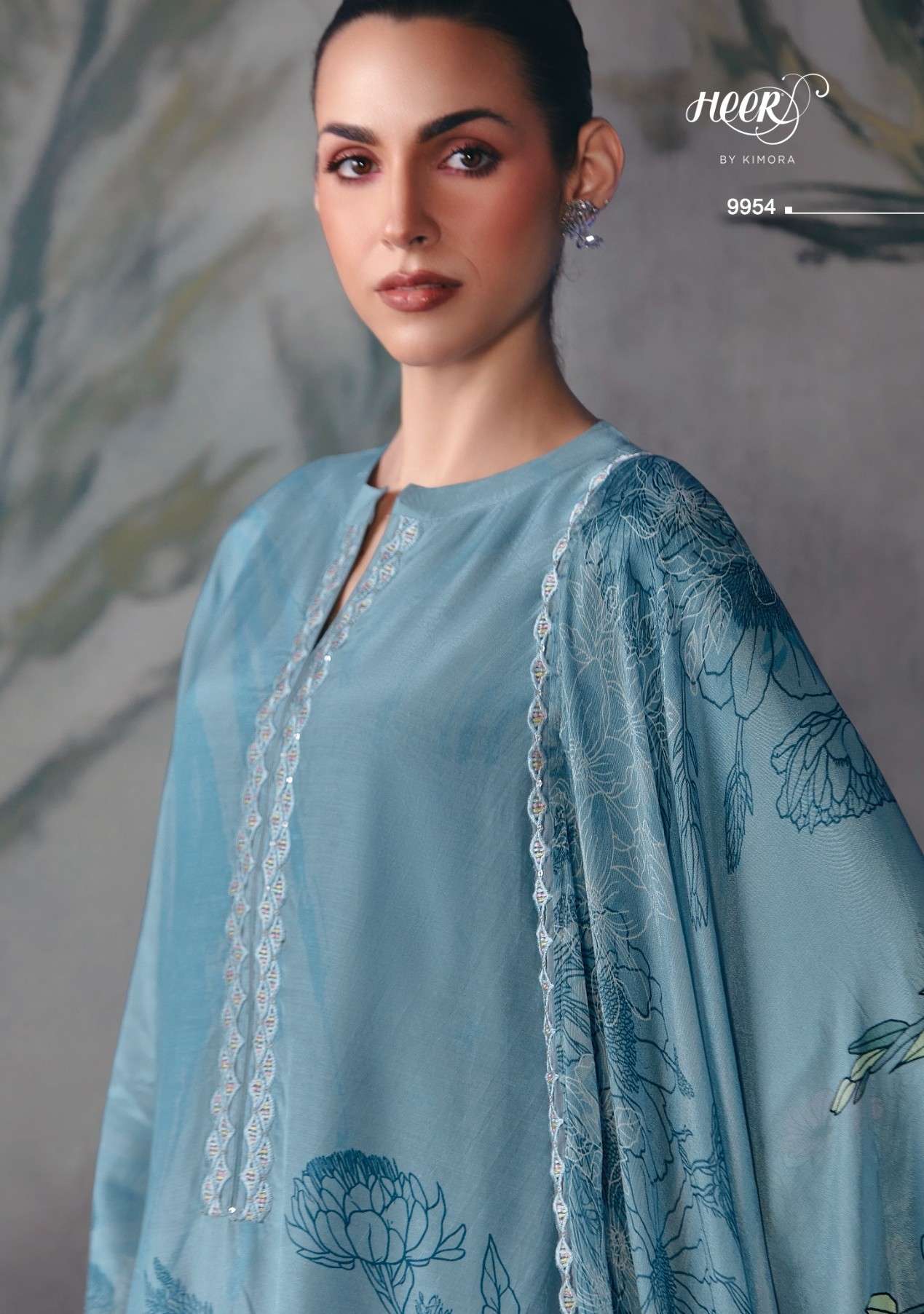 Kimora Suit Pyaar 9951 To 9956 Indian Festival Material Salw...