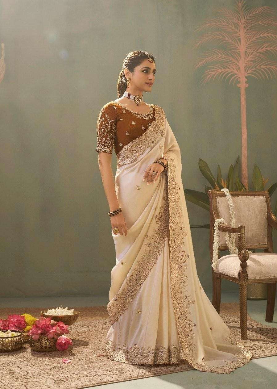  KIRA KAASH SILK EVERY ELEGANCEIN DRAPED TRADITION CLASSIC R...