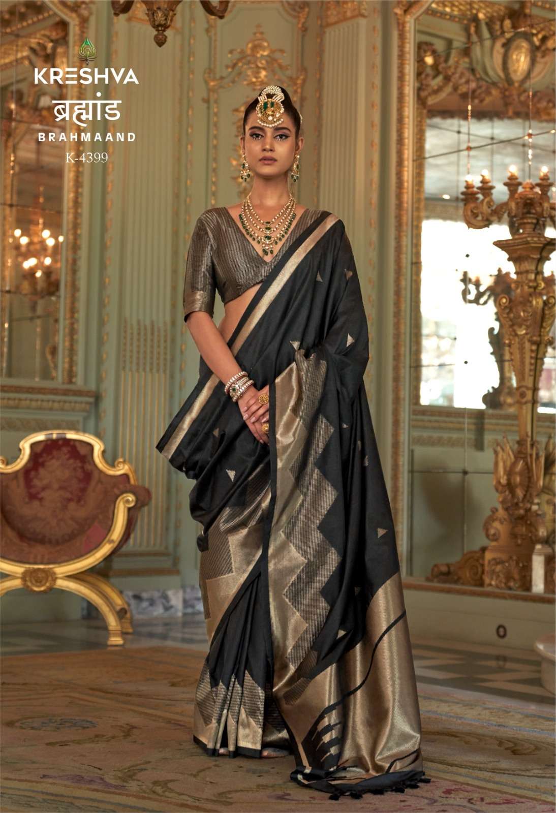  Kreshva Brahmaand  4399 To 4404 P.V. Super Fine Soft Silk W...