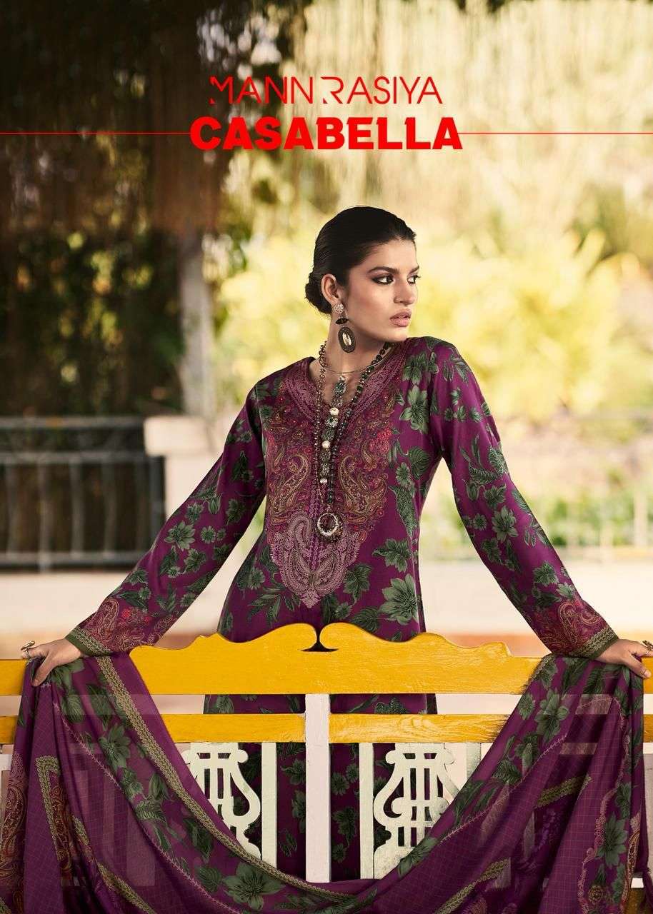 MANNRASIYA CASABELLA JAAM COTTON DIGITAL PRINT SALWAR SUIT T...