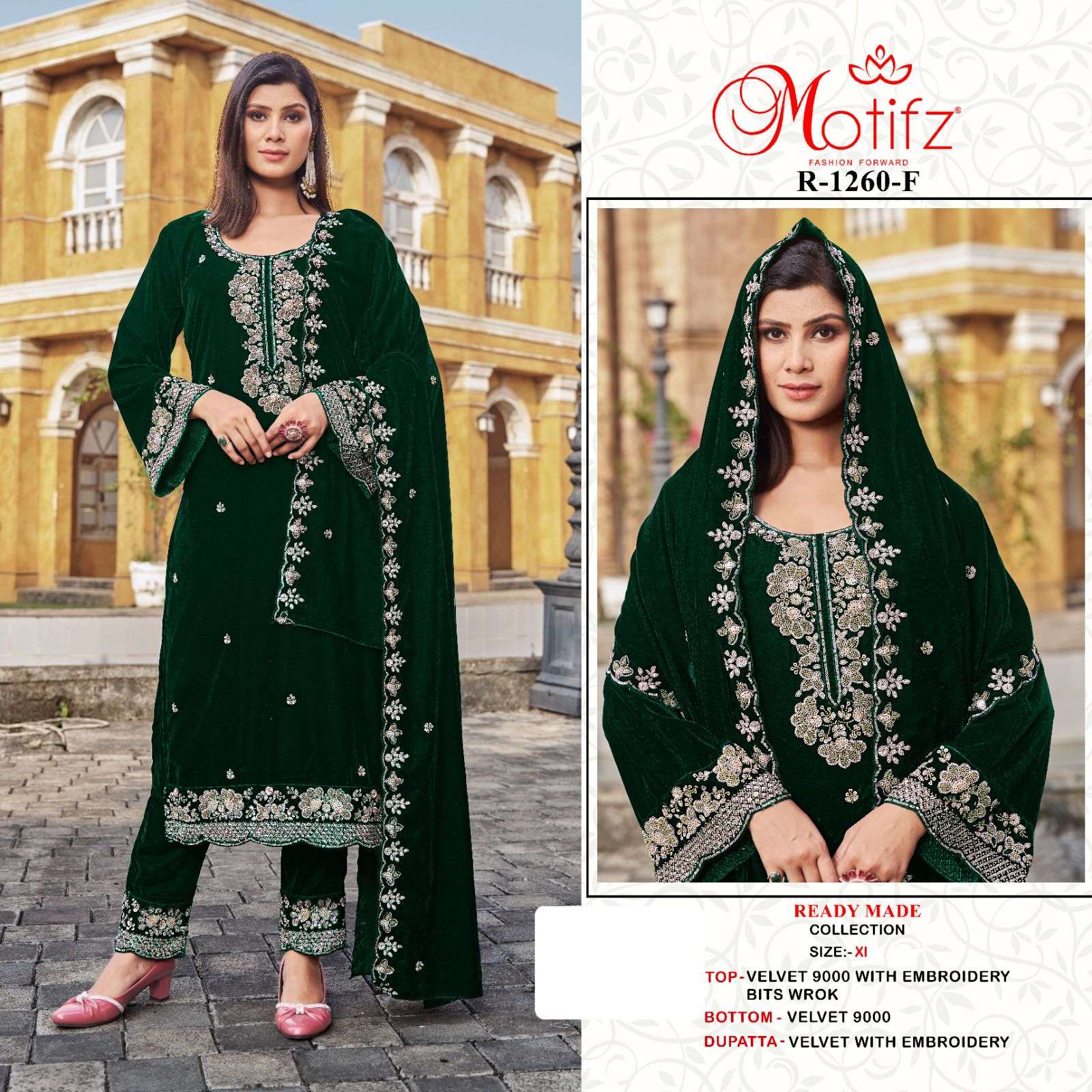 MOTIFZ R 2160 WINTER BEST VELVET 9000 WITH WORK SUIT CATALOG...