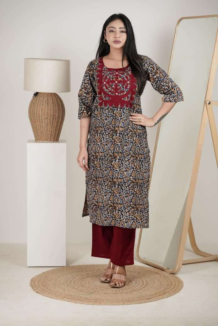 NECK DESIGNER KURTI PALAZZO OFFICE WEAR LOW RATE RESELLER VR...