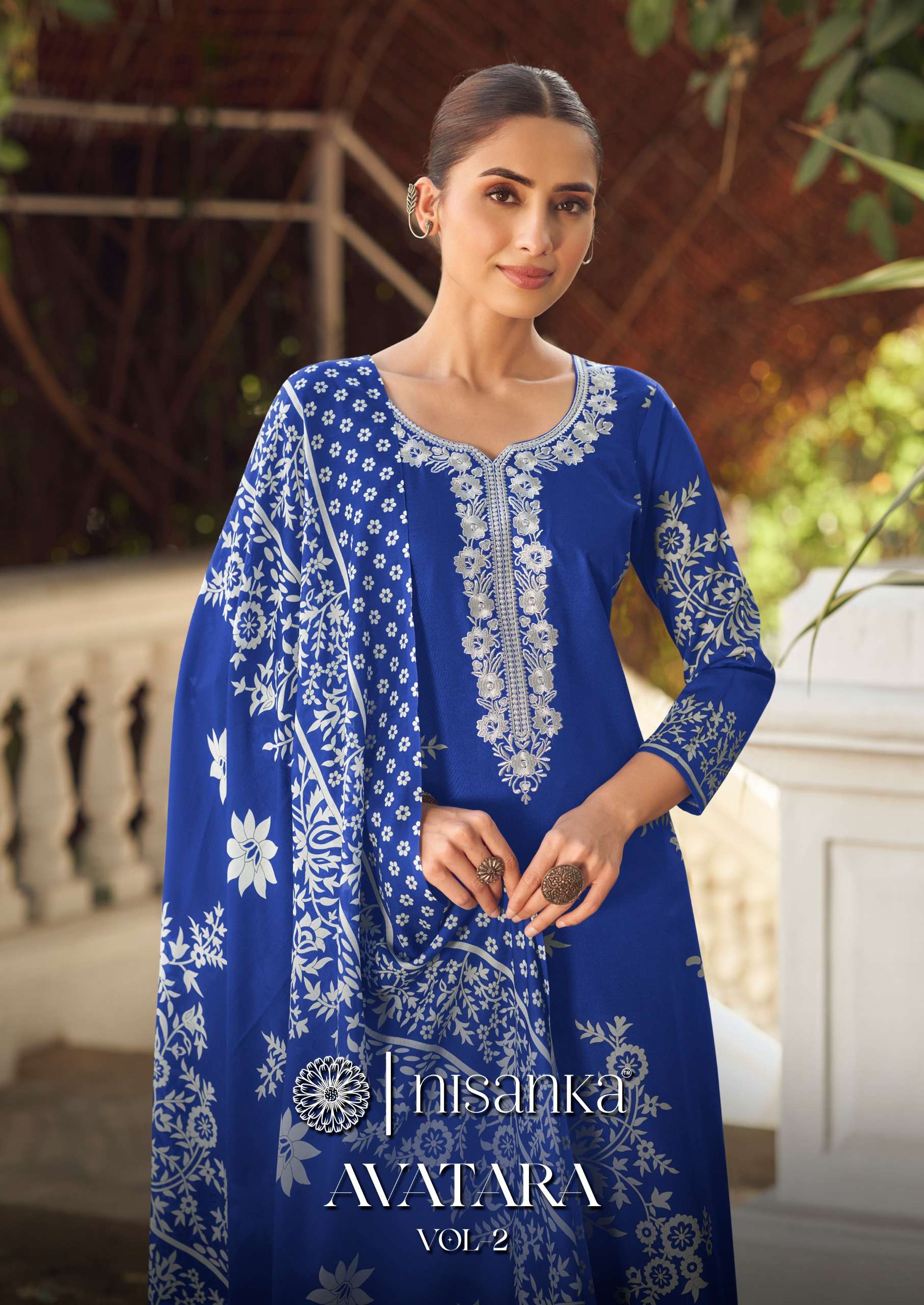 NISANKA AVATARA VOL 2 LAWN SUPERIOR QUALITY MILL PRINTS SALW...