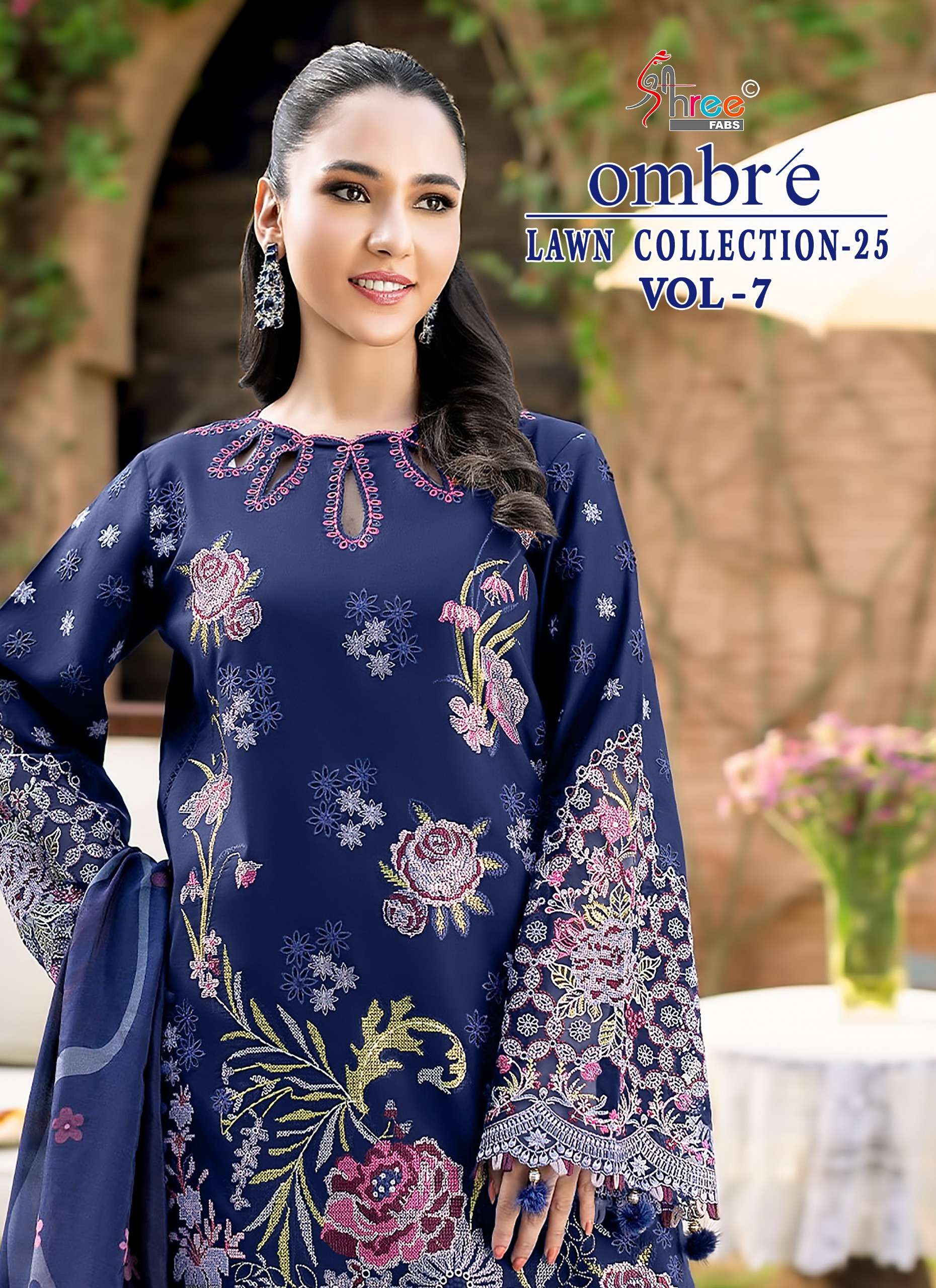 OMBRE LAWN COLLECTION 2025 VOL 7 HIT PAKISTANI COTTON HEAVY ...