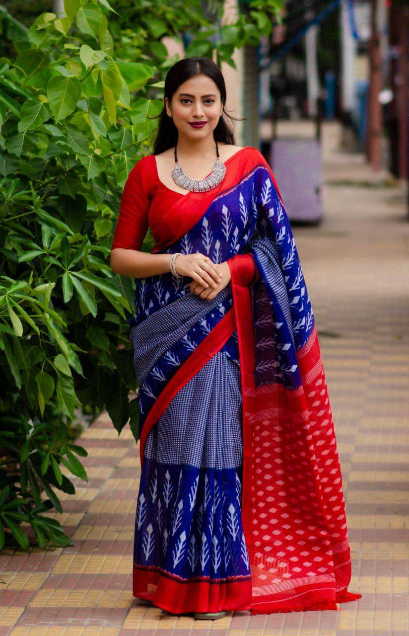  Plain Linen with Simple Digital Print Design Symphony Elega...