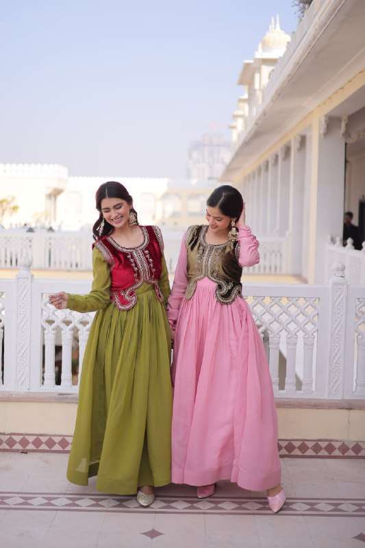 LW 9317 PREMIUM READYMADE GOWN WITH KOTHI COLLECTION 2026 FE...