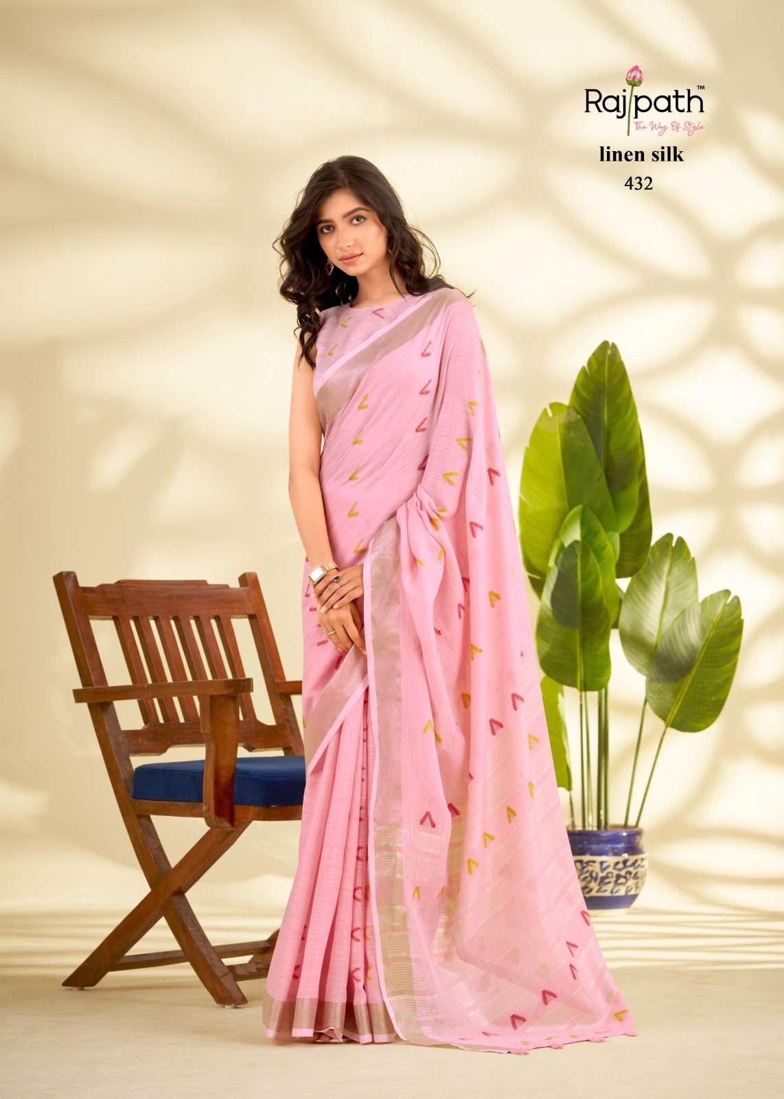RAJPATH ARROW SILK  LINEN FABRIC  REGULAR WEAR  TRADITIONAL ...