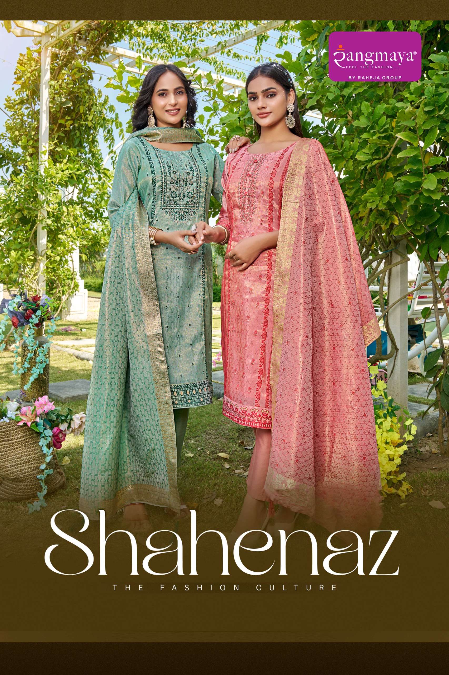RANGMAYA SHAHENAZ FASHION CULTURE STITCHED SALWAR SUIT AT PA...