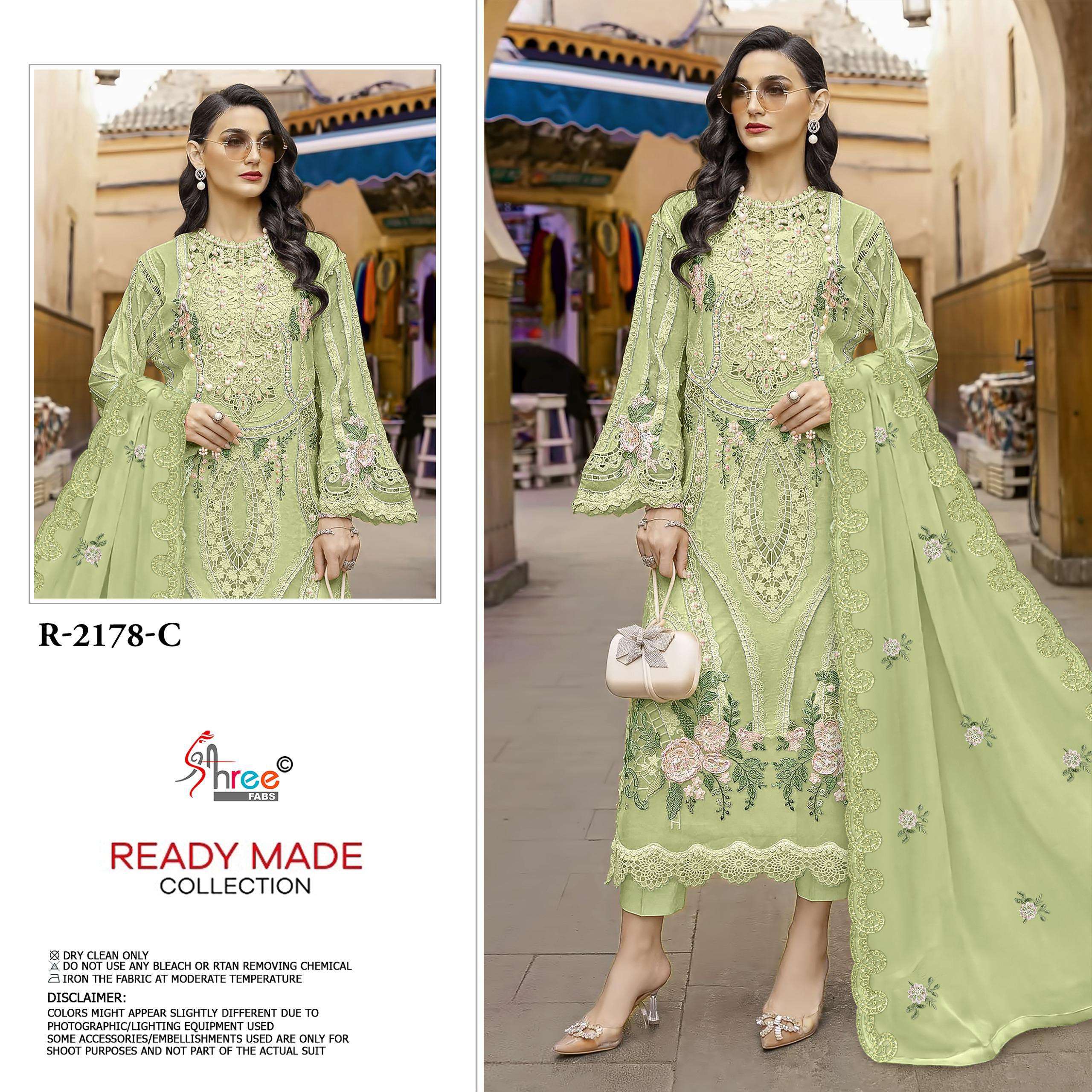 SHREE FABS R 2178 TREND CRISTAL KHATLI WORK PAKISTANI STYLE ...