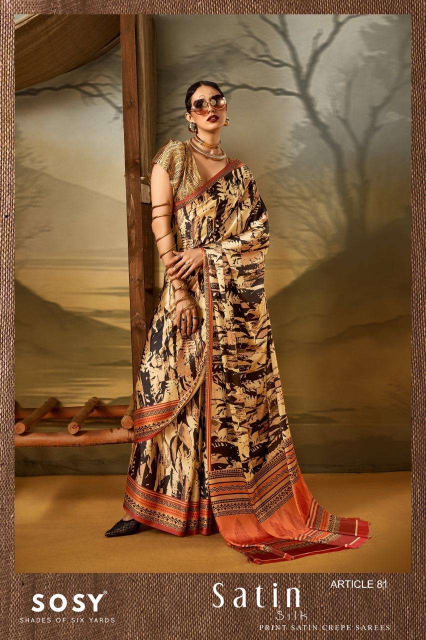  SOSY SATIN DIGITAL PRINTED TISSUE SILK CLASSIC GESIGN CREPE...