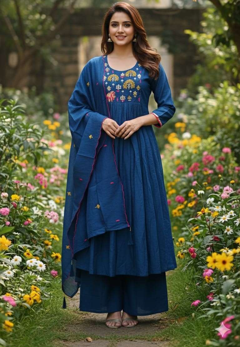 ST TREND CREATION TRADITIONAL DESIGNER SUIT FOR WOMEN SUPPLI...
