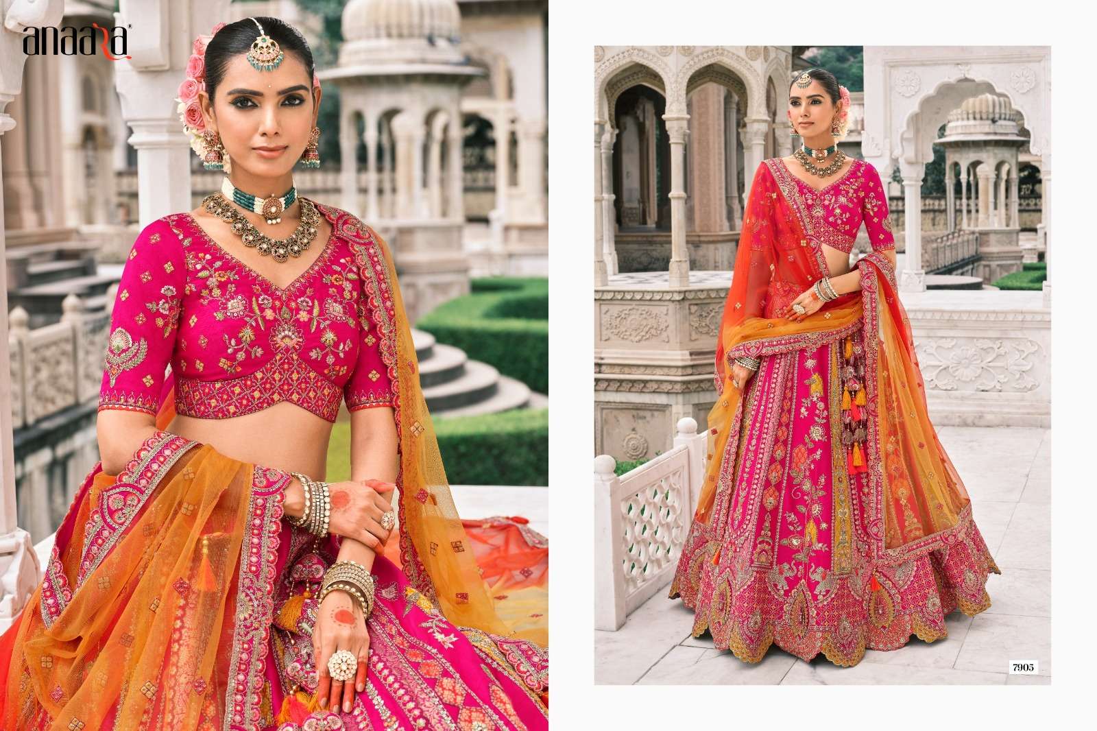 Tathastu Anaara (7900 Series) bridal Embroidery traditional ...